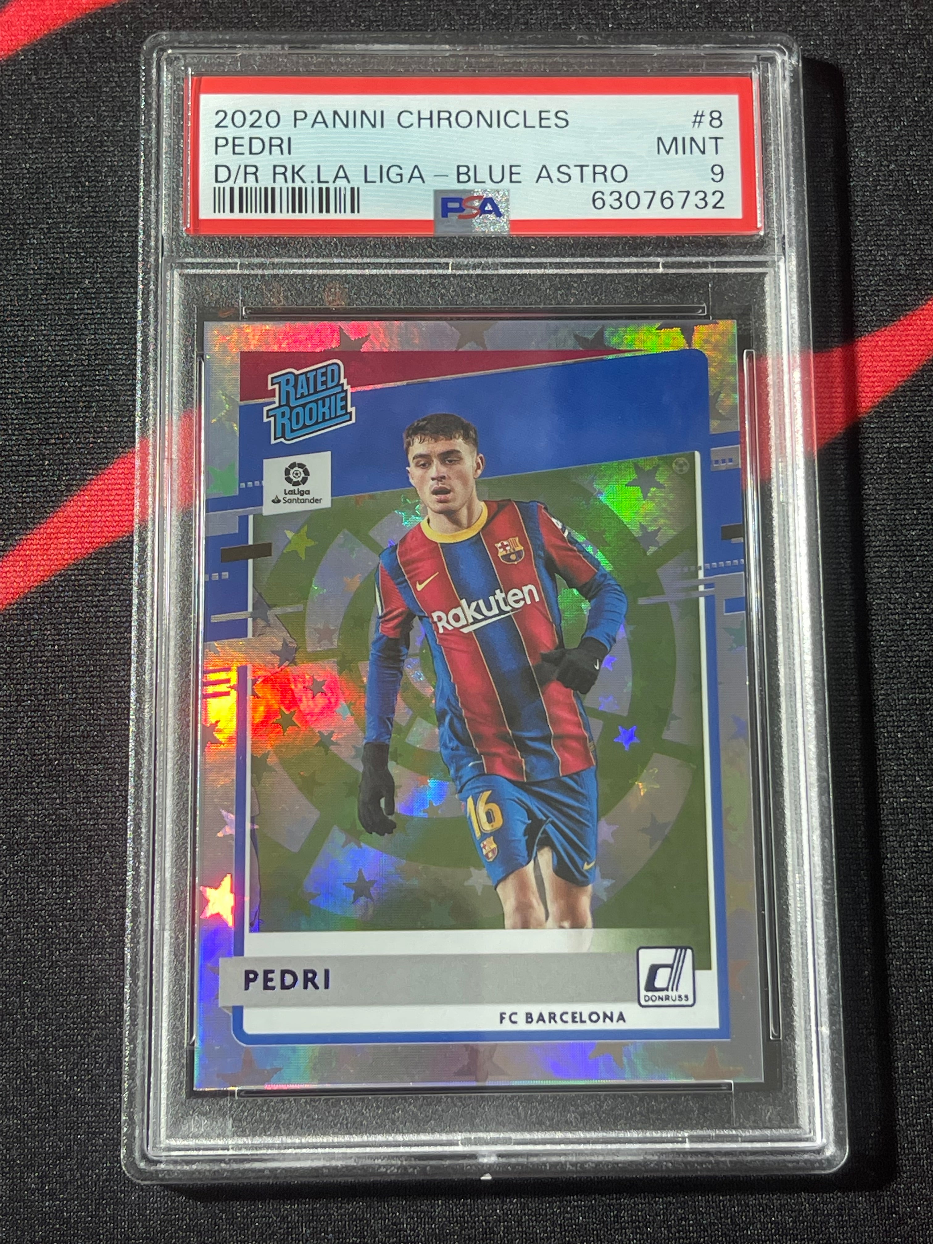 2020 Panini Chronicles Pedri D/R RK La Liga Blue Astro Rated Rookie 2/ –  Signature Collections